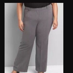 Lane Bryant gray Trouser Pants 22S SHORT